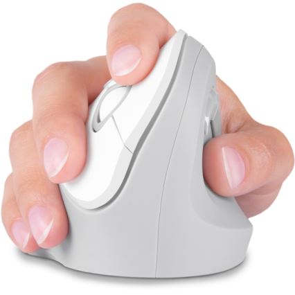 CONNECT IT CMO-2700-WH - Ergonomic wireless mouse 800/1200/1600 DPI 1xAA white