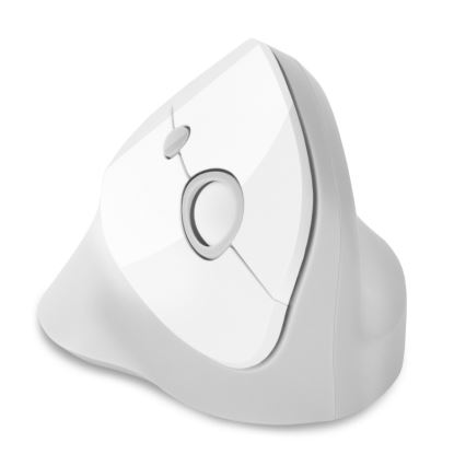 CONNECT IT CMO-2700-WH - Ergonomic wireless mouse 800/1200/1600 DPI 1xAA white