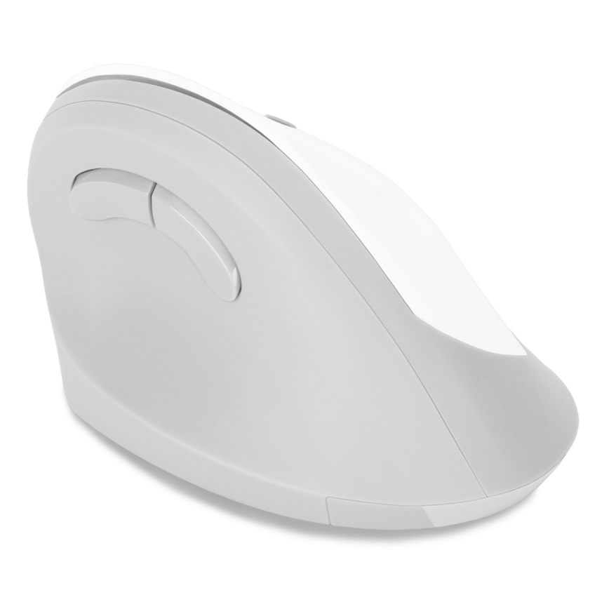 CONNECT IT CMO-2700-WH - Ergonomic wireless mouse 800/1200/1600 DPI 1xAA white