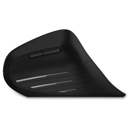 CONNECT IT CMO-2880-BK - Ergonomic Verti TriMode Wireless Mouse, 1000/1600/2400 DPI, 2xAAA, Black