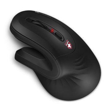 CONNECT IT CMO-2900-BK - Ergonomic wireless mouse 800/1200/1600 DPI 1xAA black