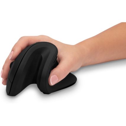 CONNECT IT CMO-2900-BK - Ergonomic wireless mouse 800/1200/1600 DPI 1xAA black