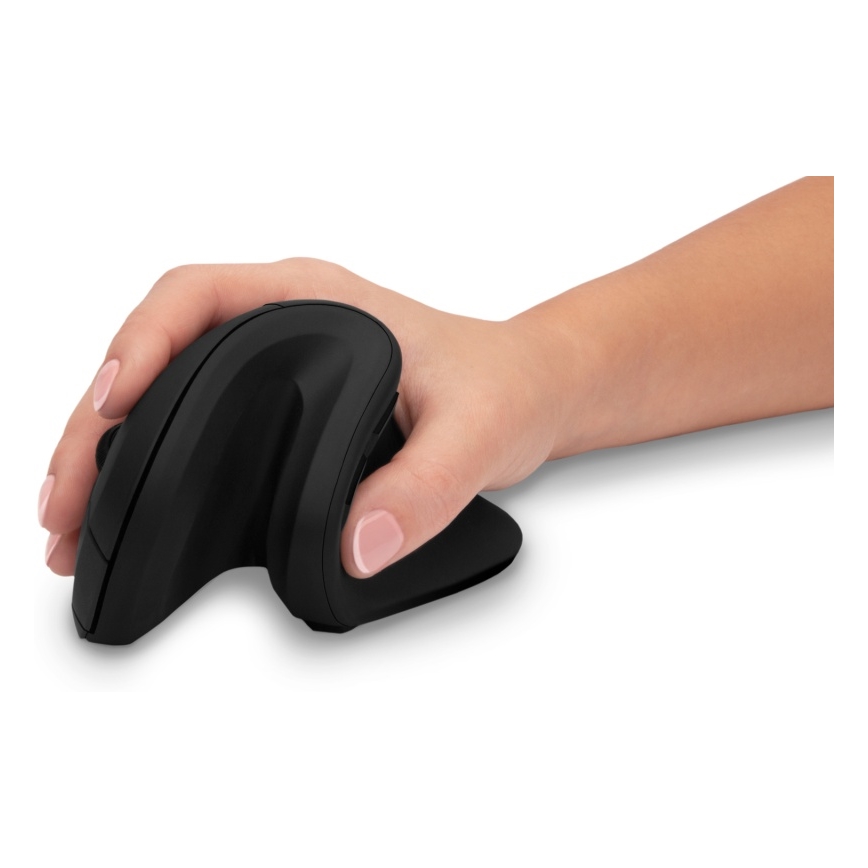 CONNECT IT CMO-2900-BK - Ergonomic wireless mouse 800/1200/1600 DPI 1xAA black
