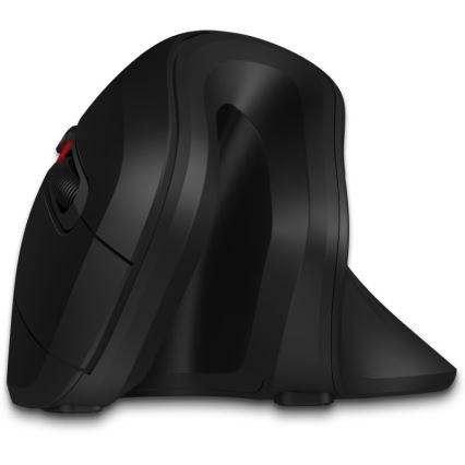 CONNECT IT CMO-2900-BK - Ergonomic wireless mouse 800/1200/1600 DPI 1xAA black