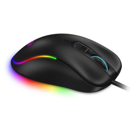 CONNECT IT CMO-3589-BK - LED RGB Wired gaming mouse 200-7200 DPI black