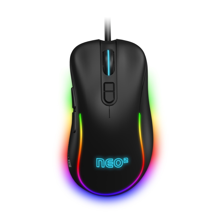 CONNECT IT CMO-3589-BK - LED RGB Wired gaming mouse 200-7200 DPI black