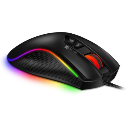 CONNECT IT CMO-3591-BK - LED RGB Wired gaming mouse 500-7200 DPI black