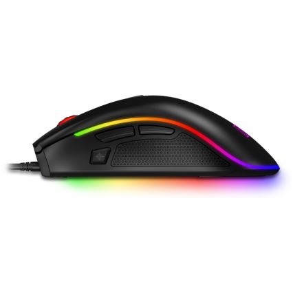 CONNECT IT CMO-3591-BK - LED RGB Wired gaming mouse 500-7200 DPI black