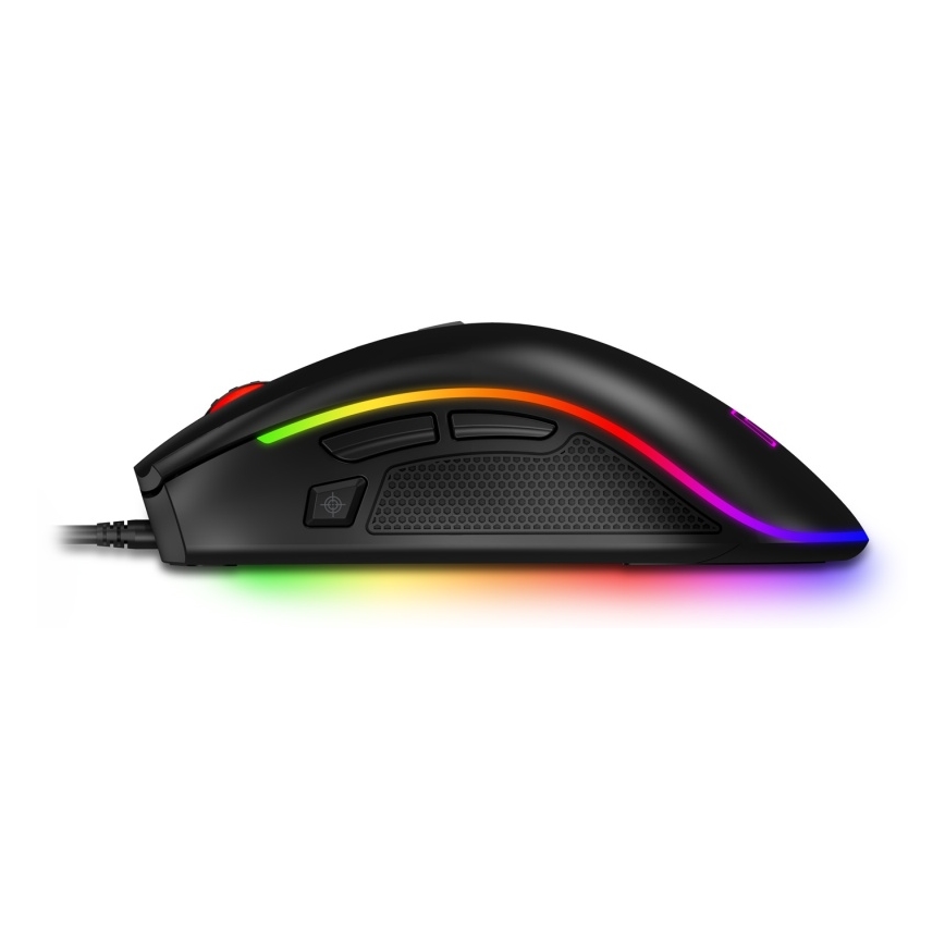 CONNECT IT CMO-3591-BK - LED RGB Wired gaming mouse 500-7200 DPI black