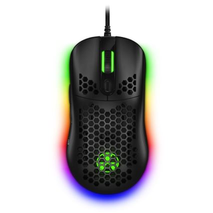 CONNECT IT CMO-5511-BK - LED RGB Wired gaming mouse 200-12800 DPI black
