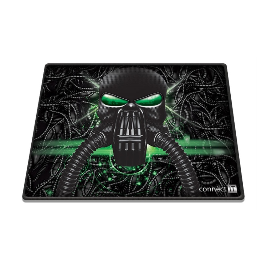 CONNECT IT CMP-1100-SM - Mouse pad 32x24,5 cm black/green