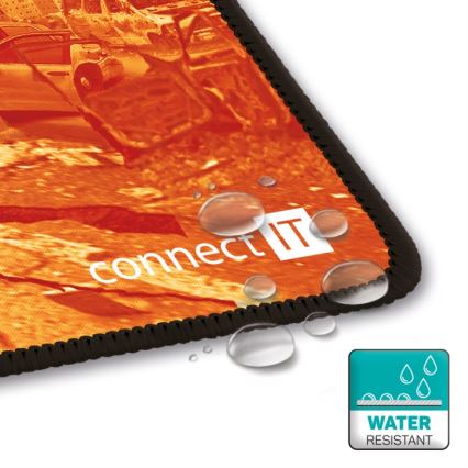 CONNECT IT CMP-1140-LG - Mat for keyboard and mouse 88,6x24,5 cm orange