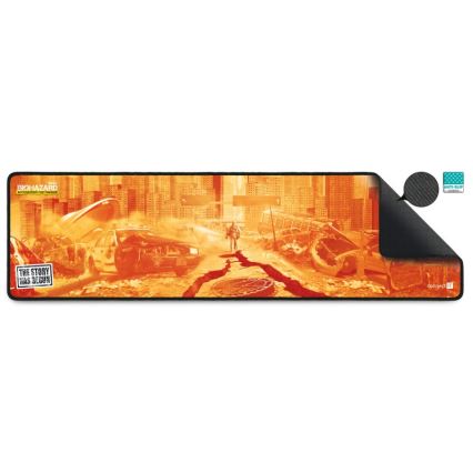 CONNECT IT CMP-1140-LG - Mat for keyboard and mouse 88,6x24,5 cm orange