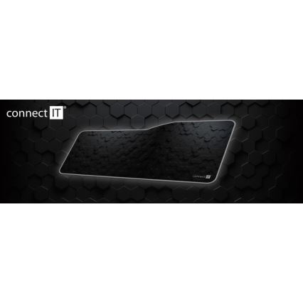 CONNECT IT CMP-2000-XL - Mat for keyboard and mouse 79,5x34,5 cm black