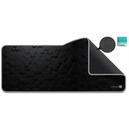 CONNECT IT CMP-2000-XL - Mat for keyboard and mouse 79,5x34,5 cm black