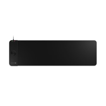 CONNECT IT CMP-2500-LG - Mat for keyboard and mouse with Qi wireless charging 80x30 cm black