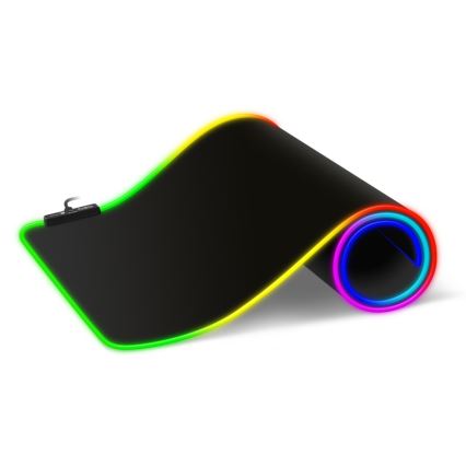 CONNECT IT CMP-3100-LG - LED RGB Gaming keyboard and mouse pad 80x30 cm black