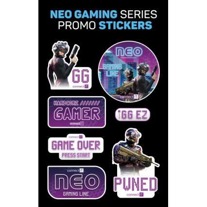 CONNECT IT CMP-3100-LG - LED RGB Gaming keyboard and mouse pad 80x30 cm black