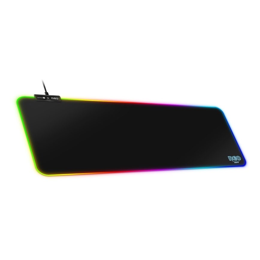 CONNECT IT CMP-3100-LG - LED RGB Gaming keyboard and mouse pad 80x30 cm black