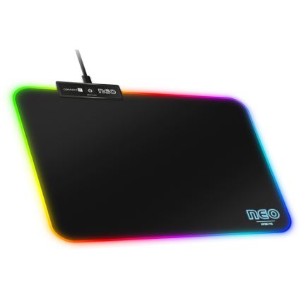 CONNECT IT CMP-3100-SM - LED RGB Gaming mouse pad 32x24,5 cm black