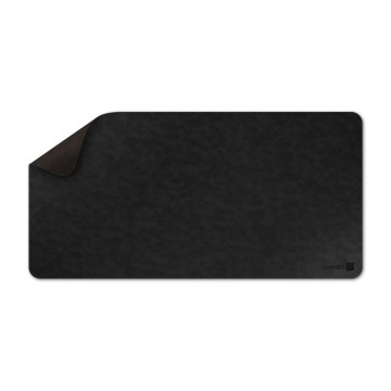 CONNECT IT CMP-4030-LG - Reversible keyboard and mouse desk mat, 90 x 40 cm, black/brown