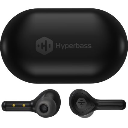 CONNECT IT HEP-5300-BK - Wireless headphones with a microphone 300 mAh + 2x 35 mAh black