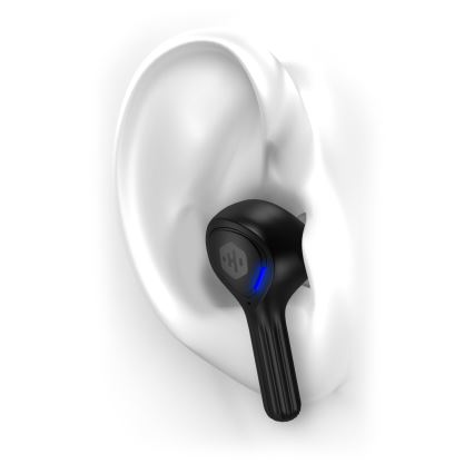 CONNECT IT HEP-5300-BK - Wireless headphones with a microphone 300 mAh + 2x 35 mAh black