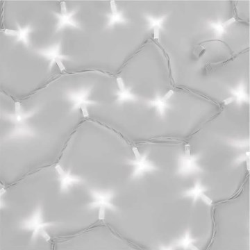 Connectable string lights 50xLED/5m IP44 cool white
