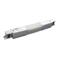 Connector for lights in rail system 3-phase TRACK white type Flexi