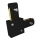 Connector for lights in track rail system CONNECTOR RS BLACK type L