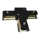 Connector for lights in track rail system CONNECTOR RS BLACK type T