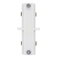 Connector for lights in track rail system CONNECTOR RS WHITE flat type