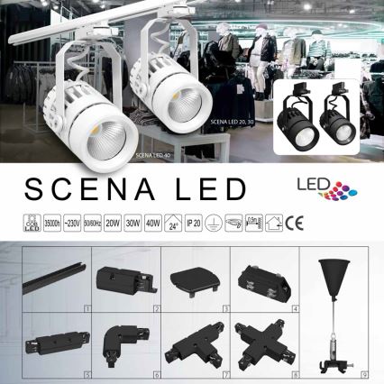 Connector SCENA WT1 left black