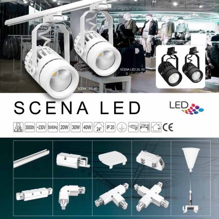 Connector SCENA WX1 left white
