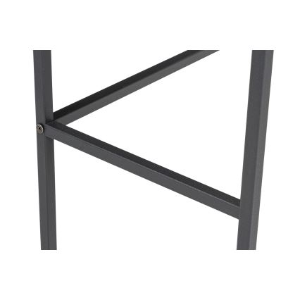 Console table CANVAS 80x100 cm pine atlantic/black