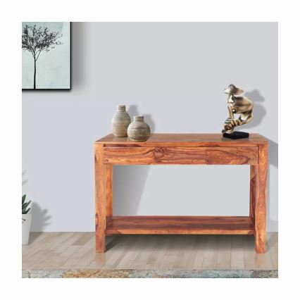 Console table GANI 76x130 cm solid wood/rosewood