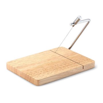 Continenta C3028 - Kitchen cutting board for cutting cheese 24x17,5 cm rubber fig