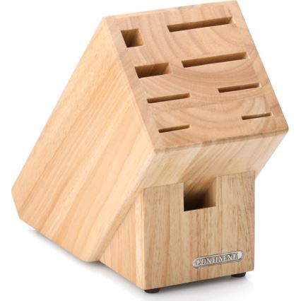 Continenta C30514 - Knife stand 22x11,5x22 cm rubber fig