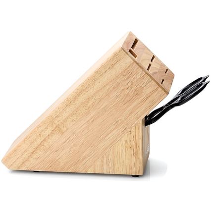 Continenta C30514 - Knife stand 22x11,5x22 cm rubber fig