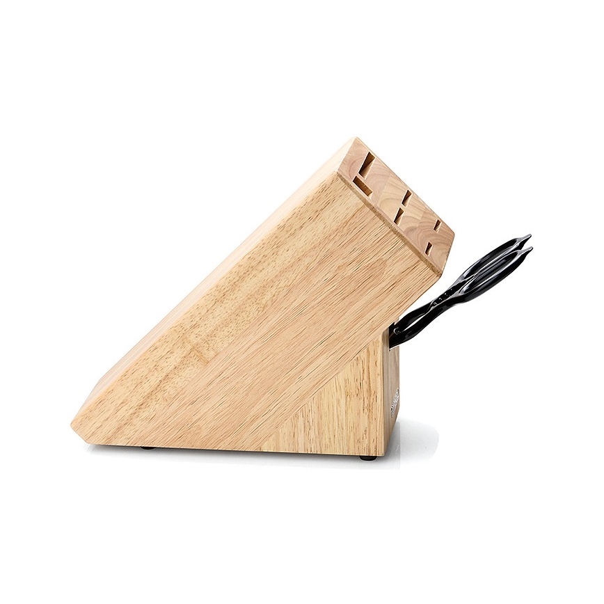 Continenta C30514 - Knife stand 22x11,5x22 cm rubber fig