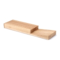 Continenta C30518 - Knife organizer 39x11x3,5 cm rubber fig