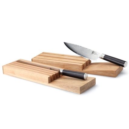 Continenta C30518 - Knife organizer 39x11x3,5 cm rubber fig