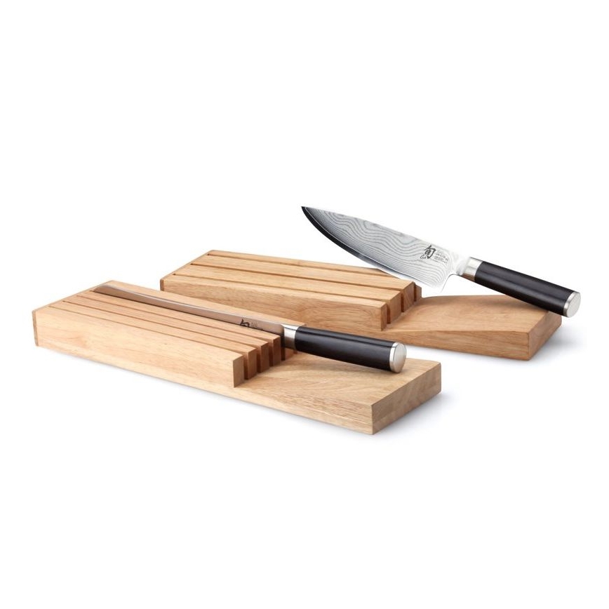 Continenta C30518 - Knife organizer 39x11x3,5 cm rubber fig