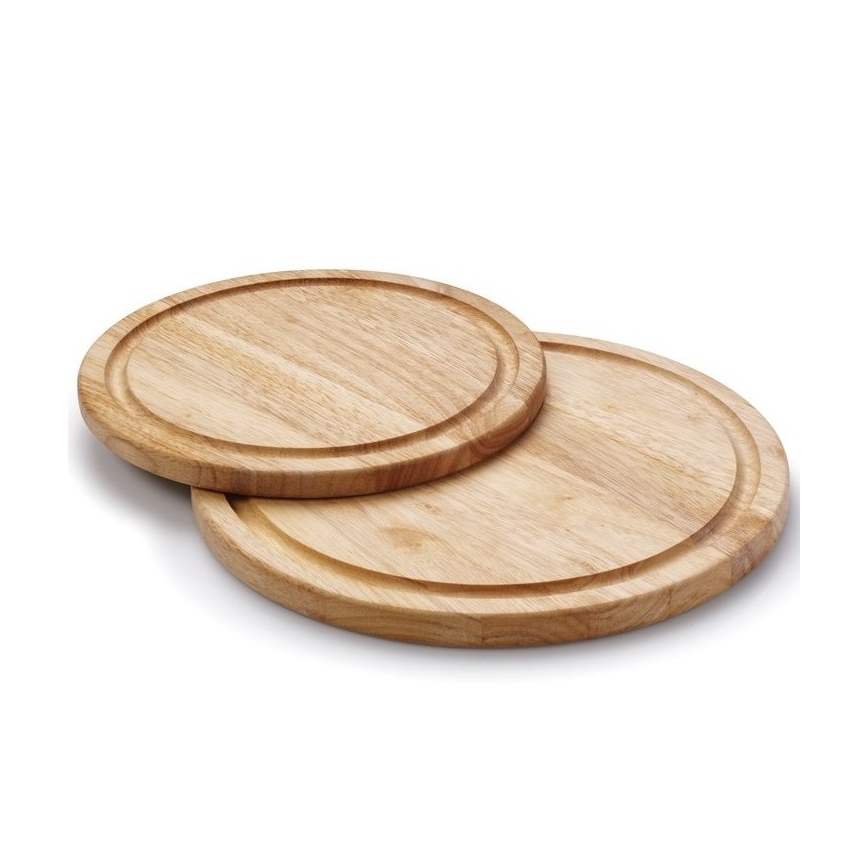 Continenta C30606 - Steak plate 30x1,8 cm rubber fig