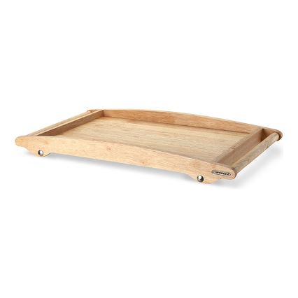 Continenta C3061 - Tray for bed 61x35 cm rubber fig