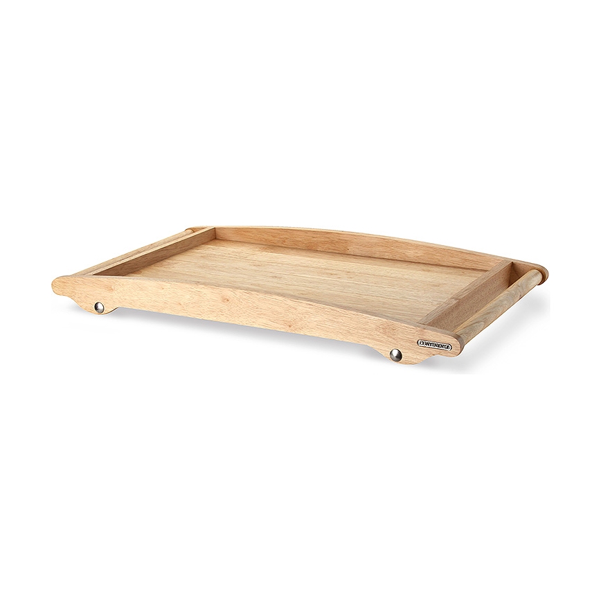 Continenta C3061 - Tray for bed 61x35 cm rubber fig
