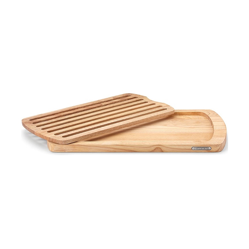 Continenta C3078 - Kitchen cutting board for bread 45x26 cm rubber fig