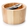 Continenta C3091 - Bowl for nuts with a nutcracker 19x11,5 cm rubber fig
