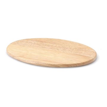 Continenta C3116 - Kitchen cutting board 30x20 cm rubber fig