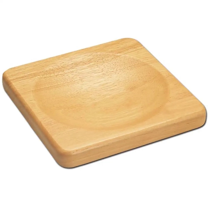 Continenta C3126 - Kitchen cutting board for cradle knife 22,5x22,5 cm rubber fig